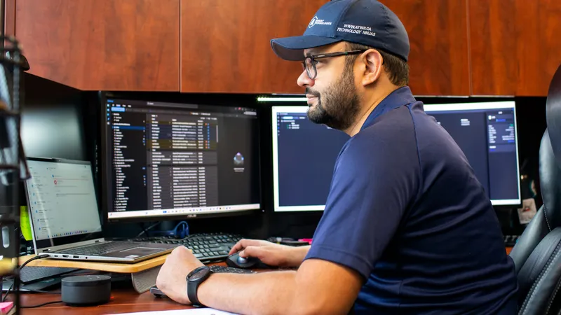 IT professional providing managed IT services to a BC business